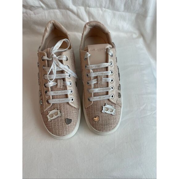 Karl Lagerfeld Paris Cate Pin Shoes 7 - Picture 8 of 11